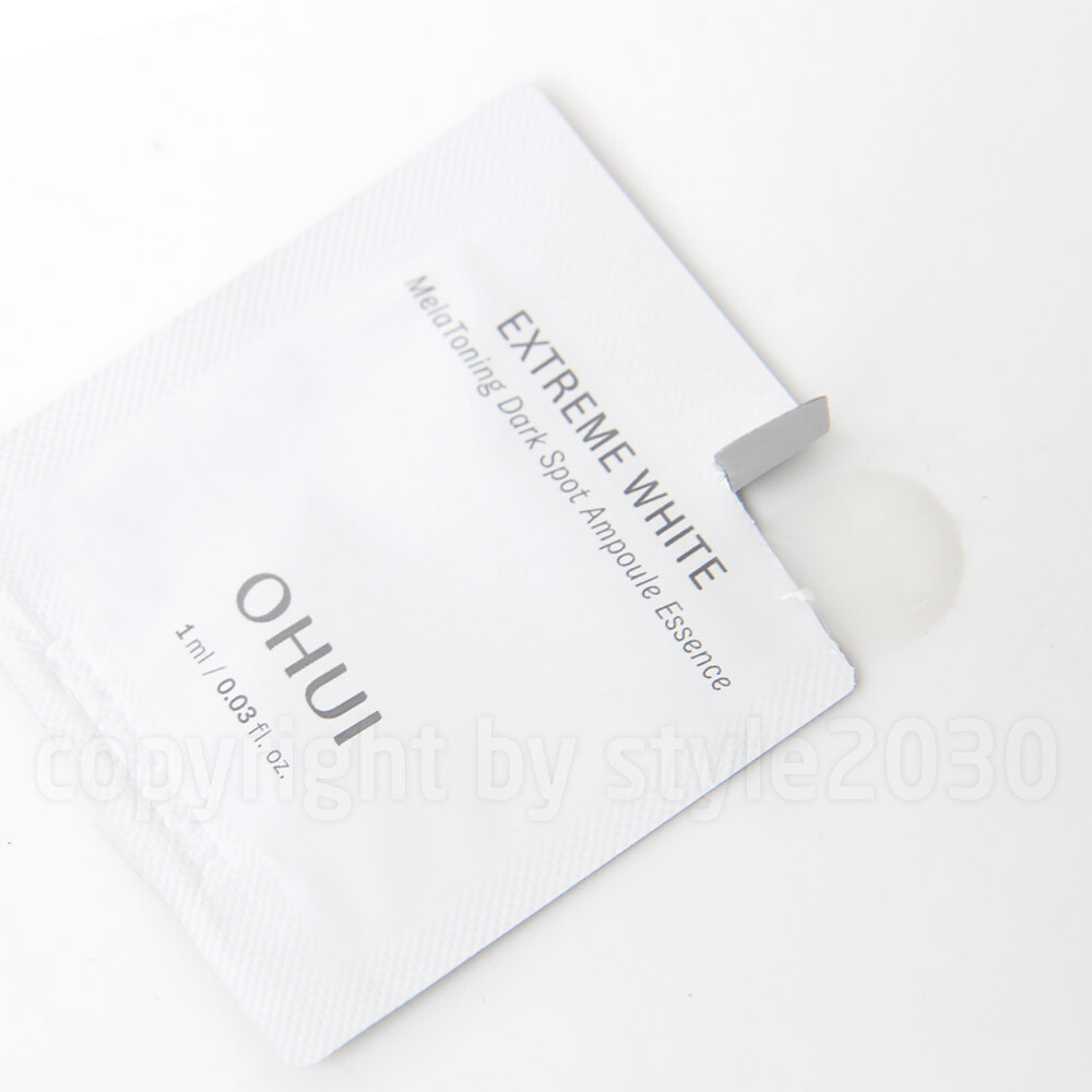 O HUI Extreme White MelaToing Dark Spot Ampoule Essence 1ml (10~100pcs) OHUI
