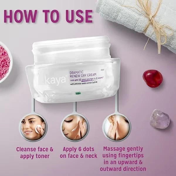 Kaya Dramatic Renew Day Cream (50gm)