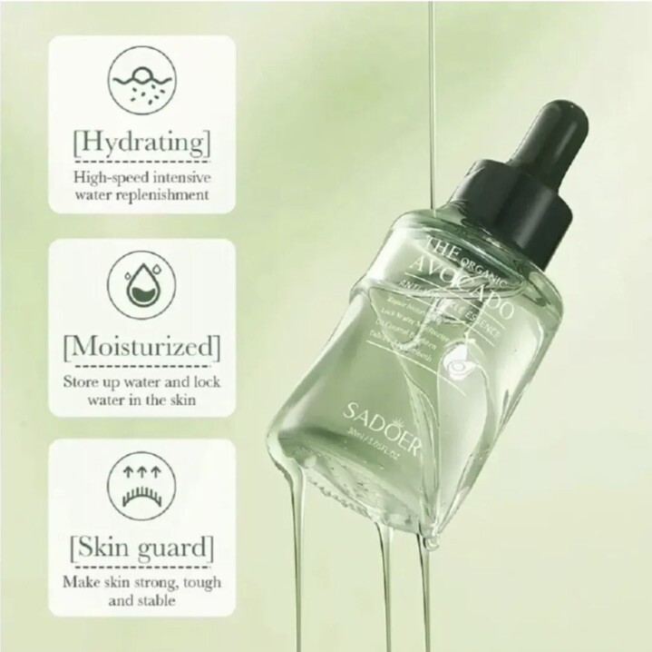 SADOER The Organic Avocado Anti Wrinkle Essence 1.05 FL Oz.