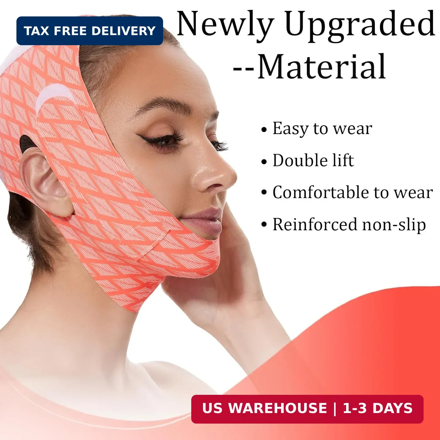 V Line Mask Double chin reducer Strap Eliminator Remover Prevent Sagging Shaped