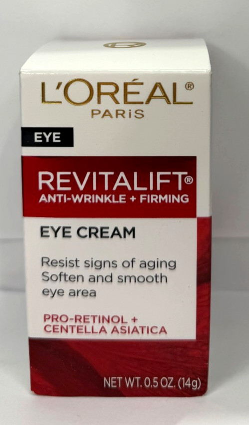 L’Oréal Revitalift Pro Retinol Eye Cream Anti-Wrinkle Firming Eye Treatment