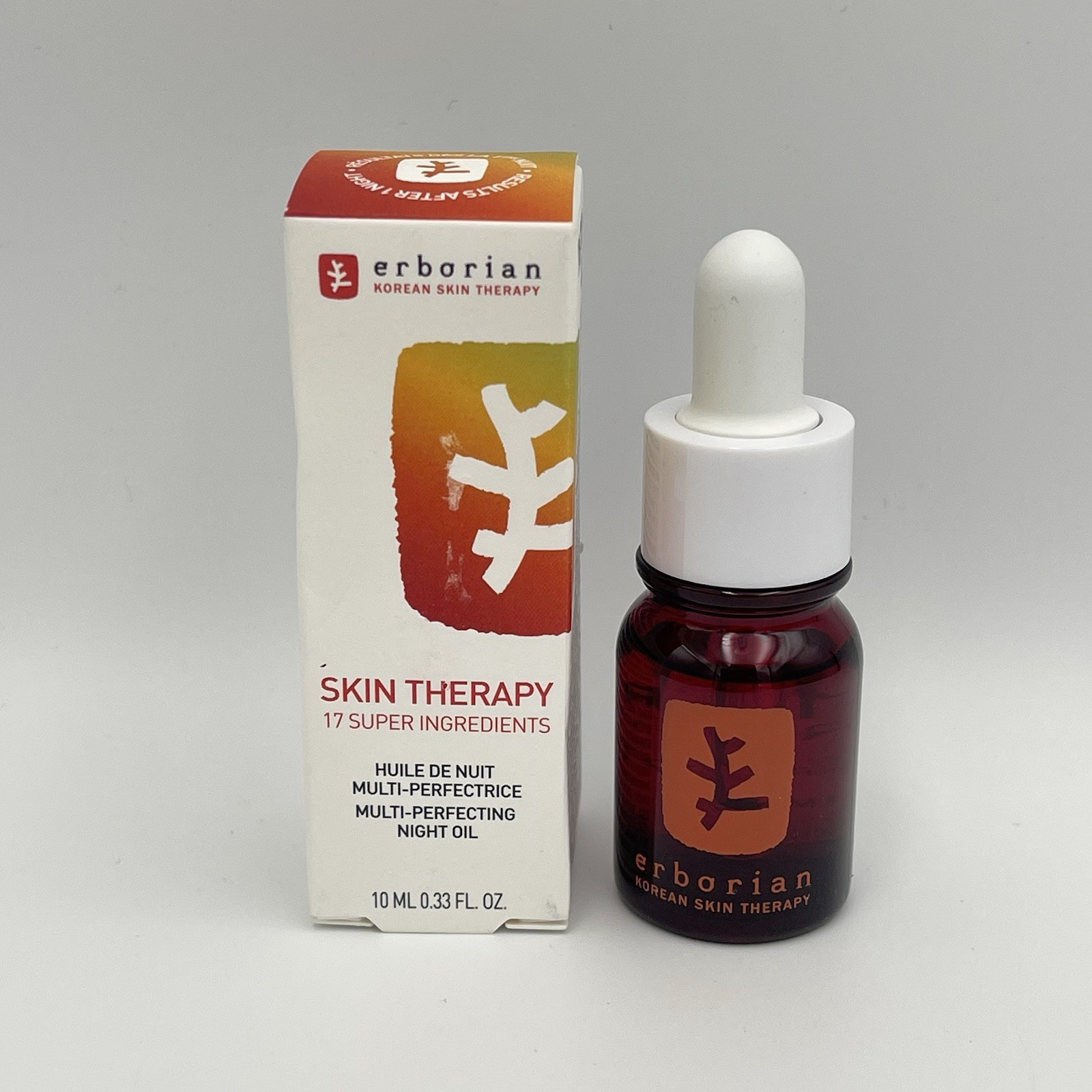 ERBORIAN Skin Therapy Multi-Perfecting Night Oil Serum 10mL / 0.33oz Travel Size