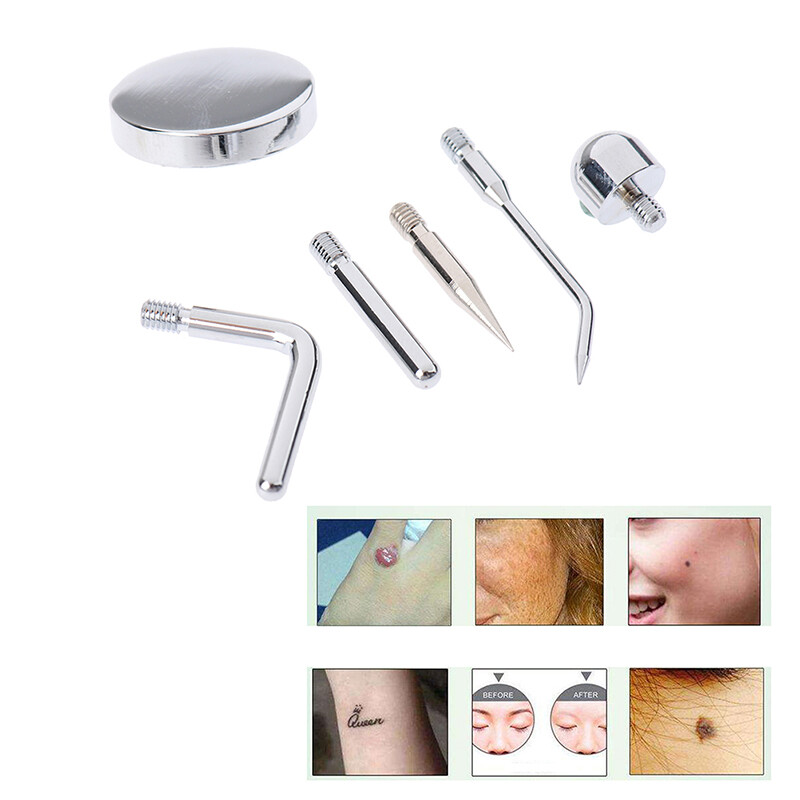 6Pcs/Set Heads Tips Accessories for Laser Plasma Pen Freckle Dark Spot Remover