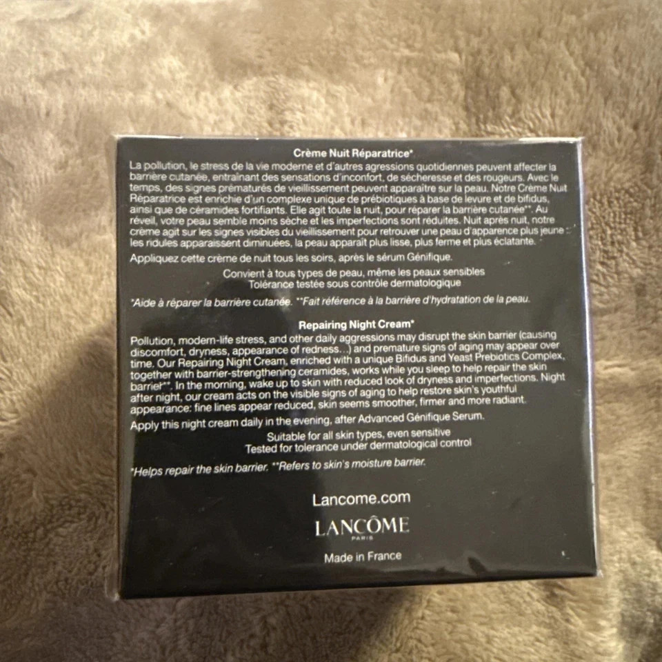 Lancome Advanced Genifique Night Repairing Night Cream 1.7 oz. New Sealed