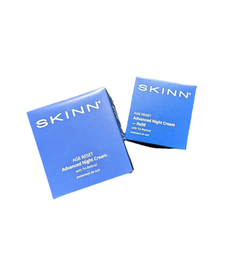 EBAY’S BEST PRICE!! SKINN Age Reset Advanced Night Cream + REFILL