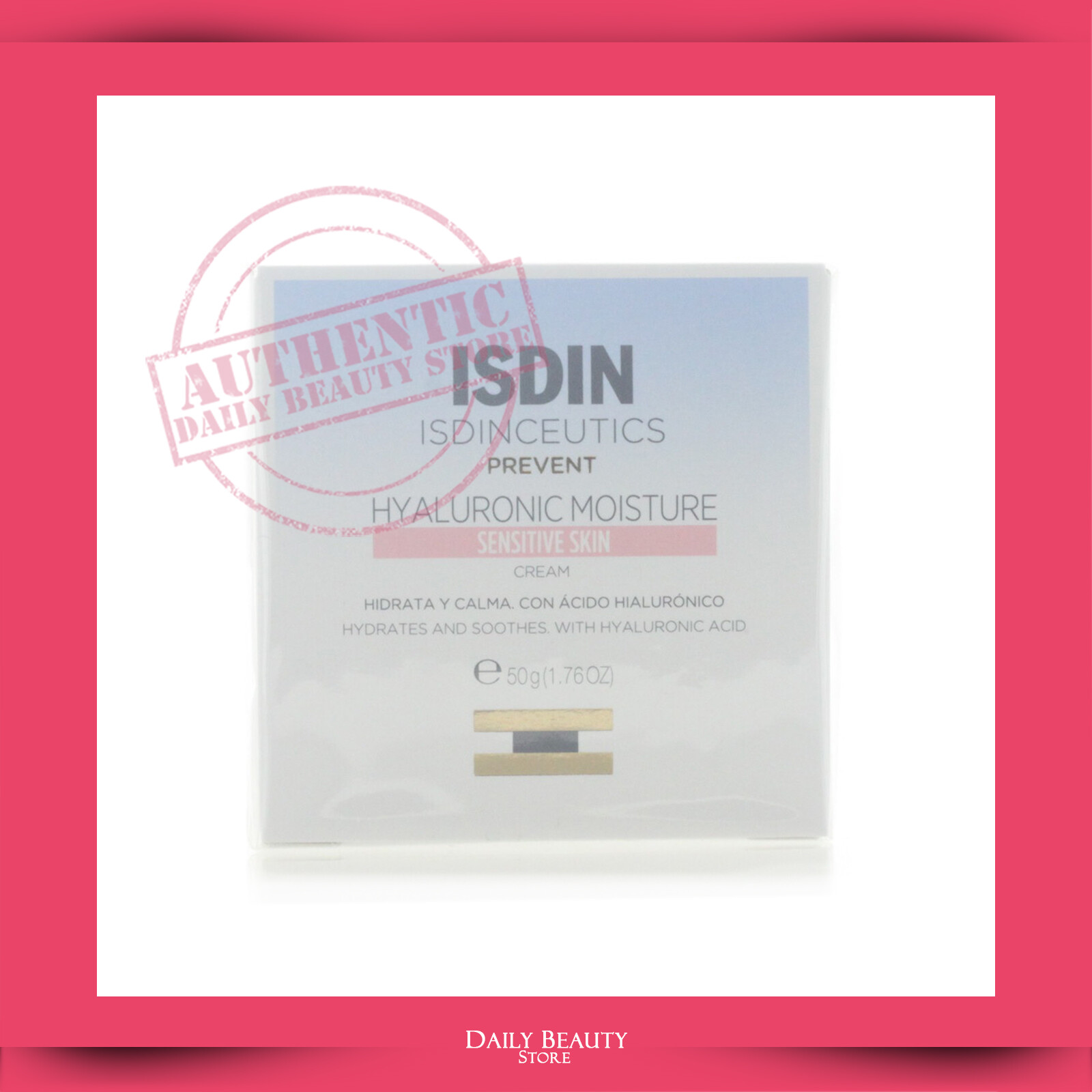 Isdin Hyaluronic Moisture 50g 1.76oz – Sensitive Skin