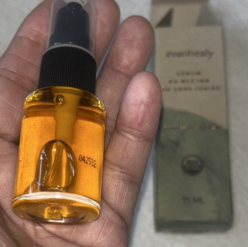 evanhealy Sanctuary Nectar Serum 0.5oz/15mL EXP 10/26 NEW Rosehip Jojoba VEGAN