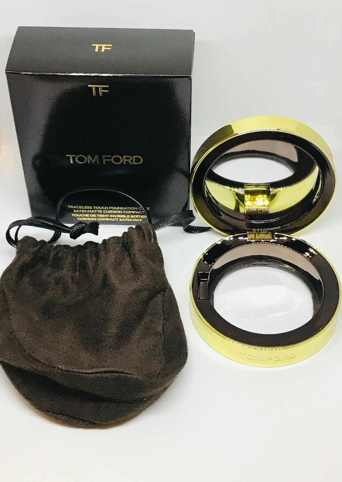 Tom Ford TRACELESS TOUCH FOUNDATION CASE ONLY New in Box – FREE SHIP