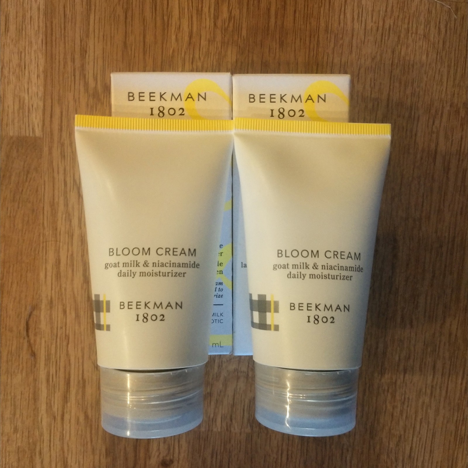 2x BEEKMAN 1802 BLOOM CREAM DAILY MOISTURIZER 1.69 OZ Sealed