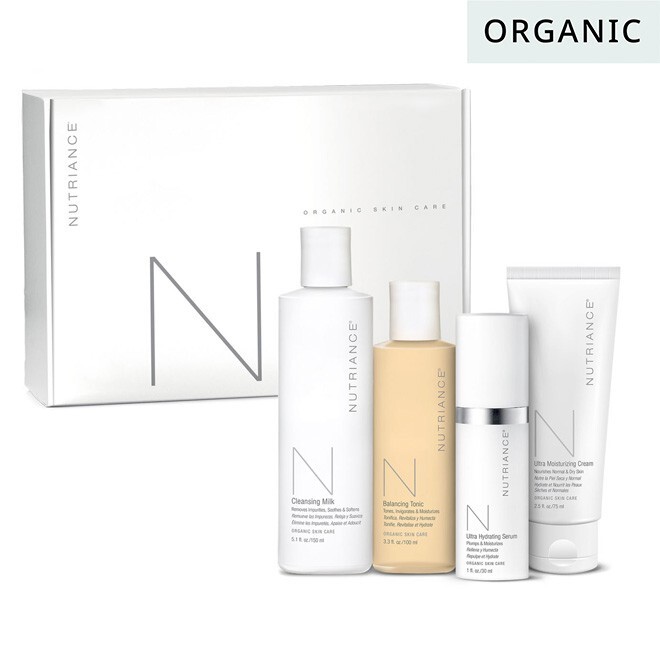 Nutriance by NeoLife 3-Step Organic Age Defying System-Normal to Dry Skin