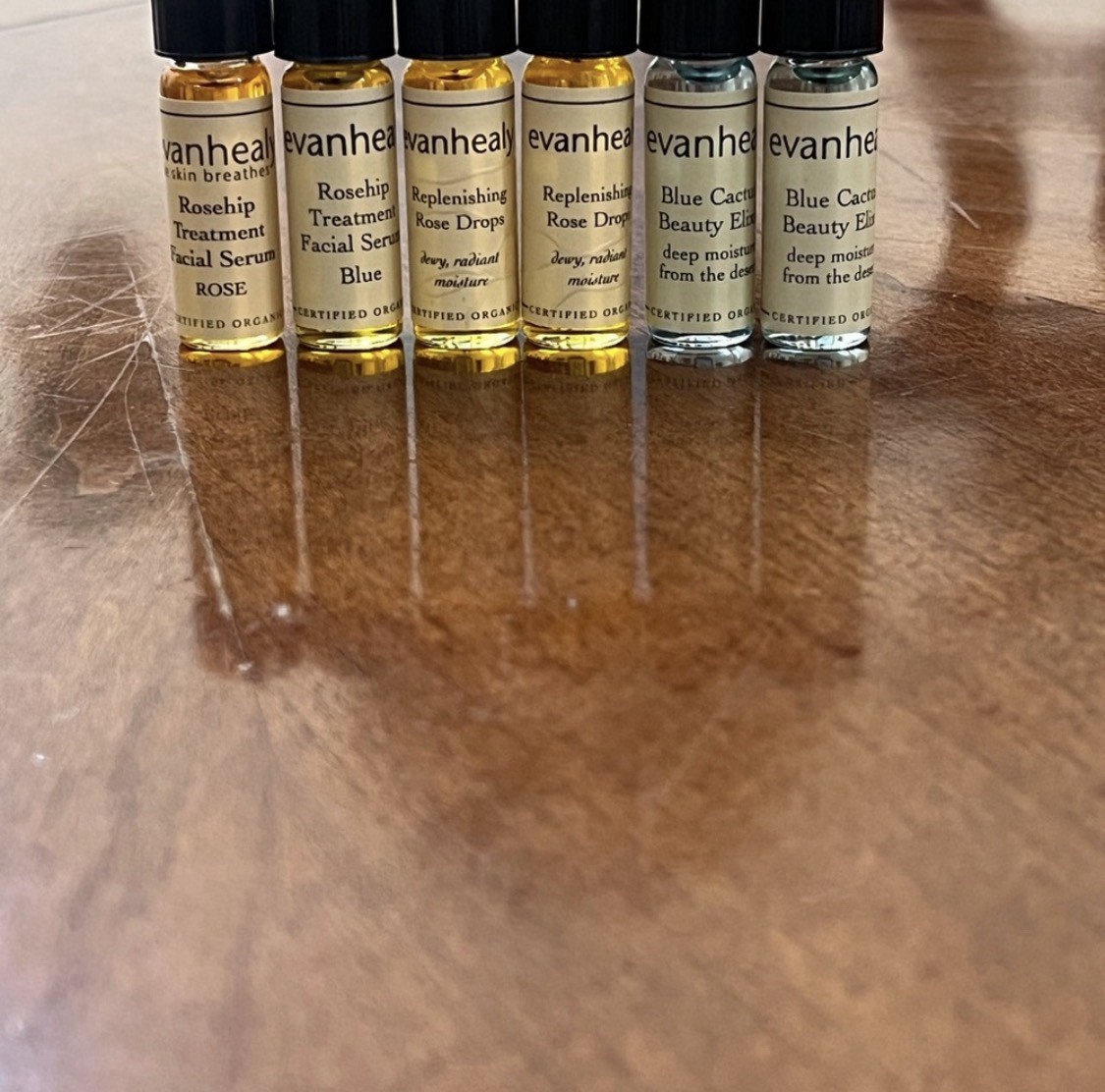 Evanhealy Certified Organic Facial Serums