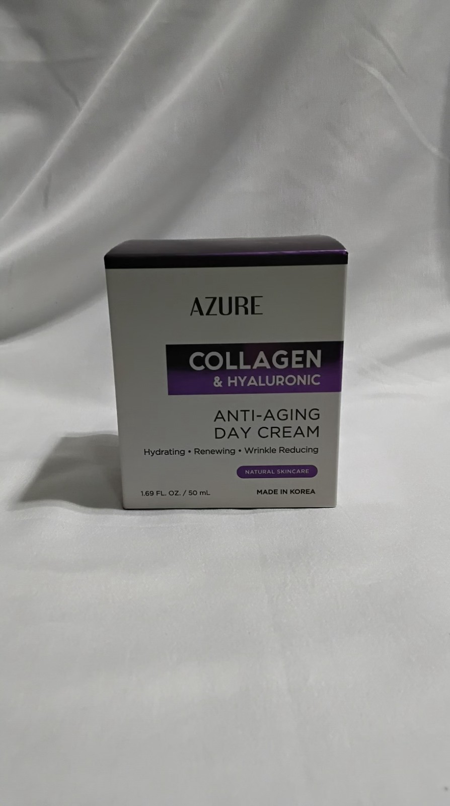 Azure Cosmetics Collagen & Hyaluronic Anti Aging Day Cream 1.69 FL. OZ. 1 Jar
