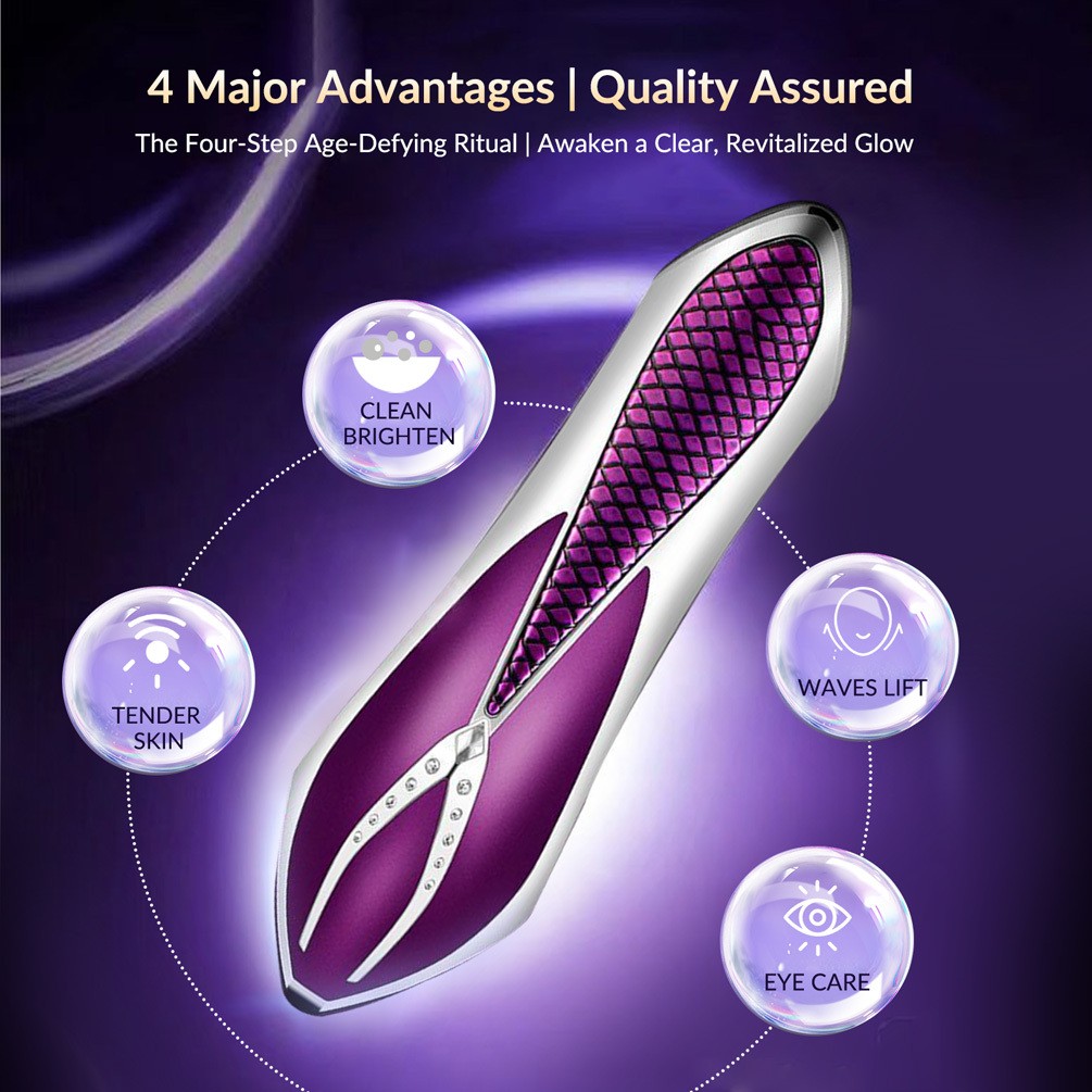 Red Blue LED Light Anti Aging Tighten Wrinkle Removal Skin Care Beauty Equipment