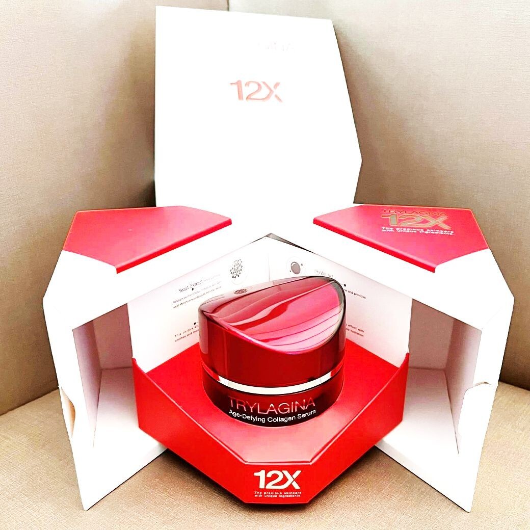2x Trylagina 12x Age-Defying collagen serum anti-aging 30g