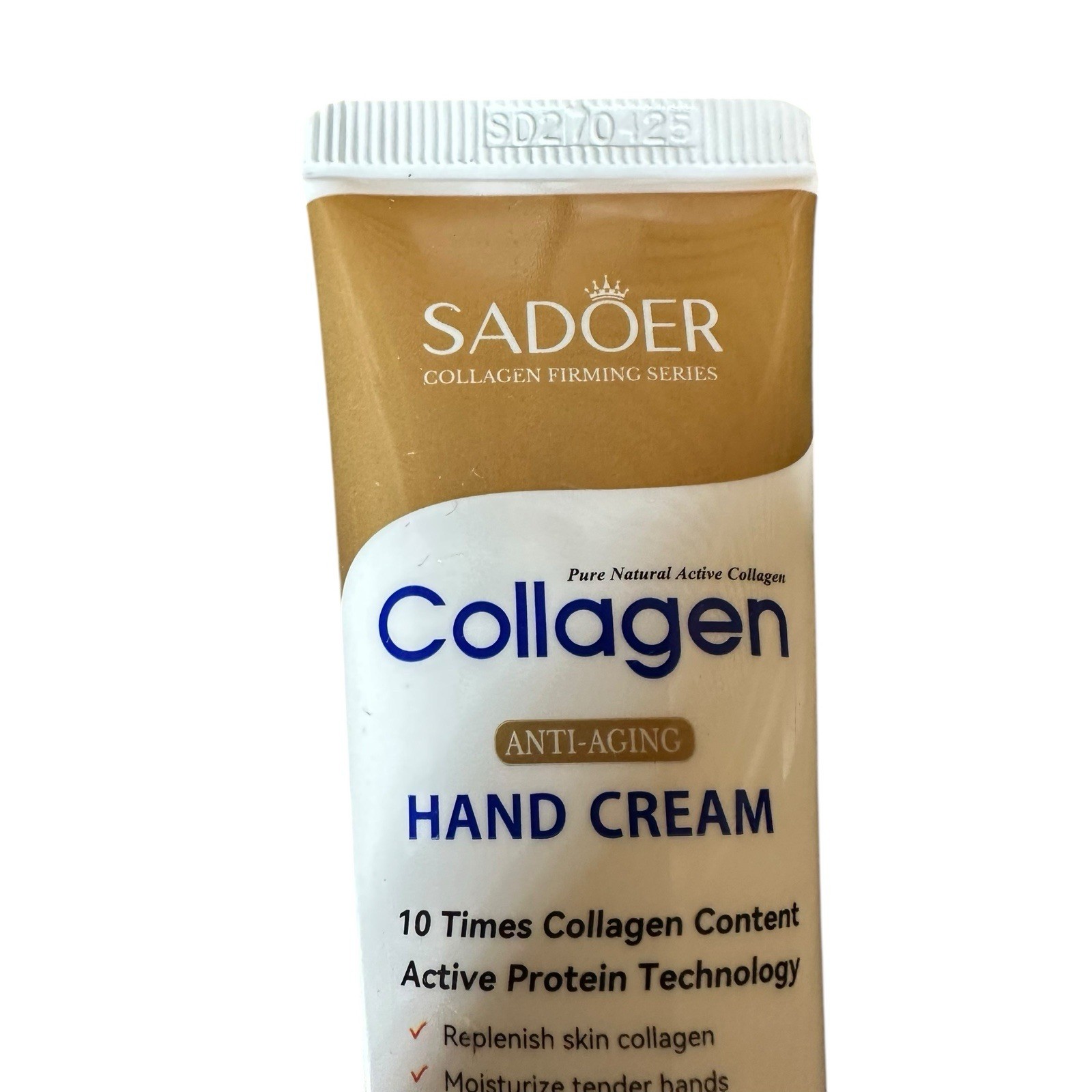 Sadoer Collagen Anti Aging Firming Face Cream Purse Hand Cream 3 Pack 30G Each