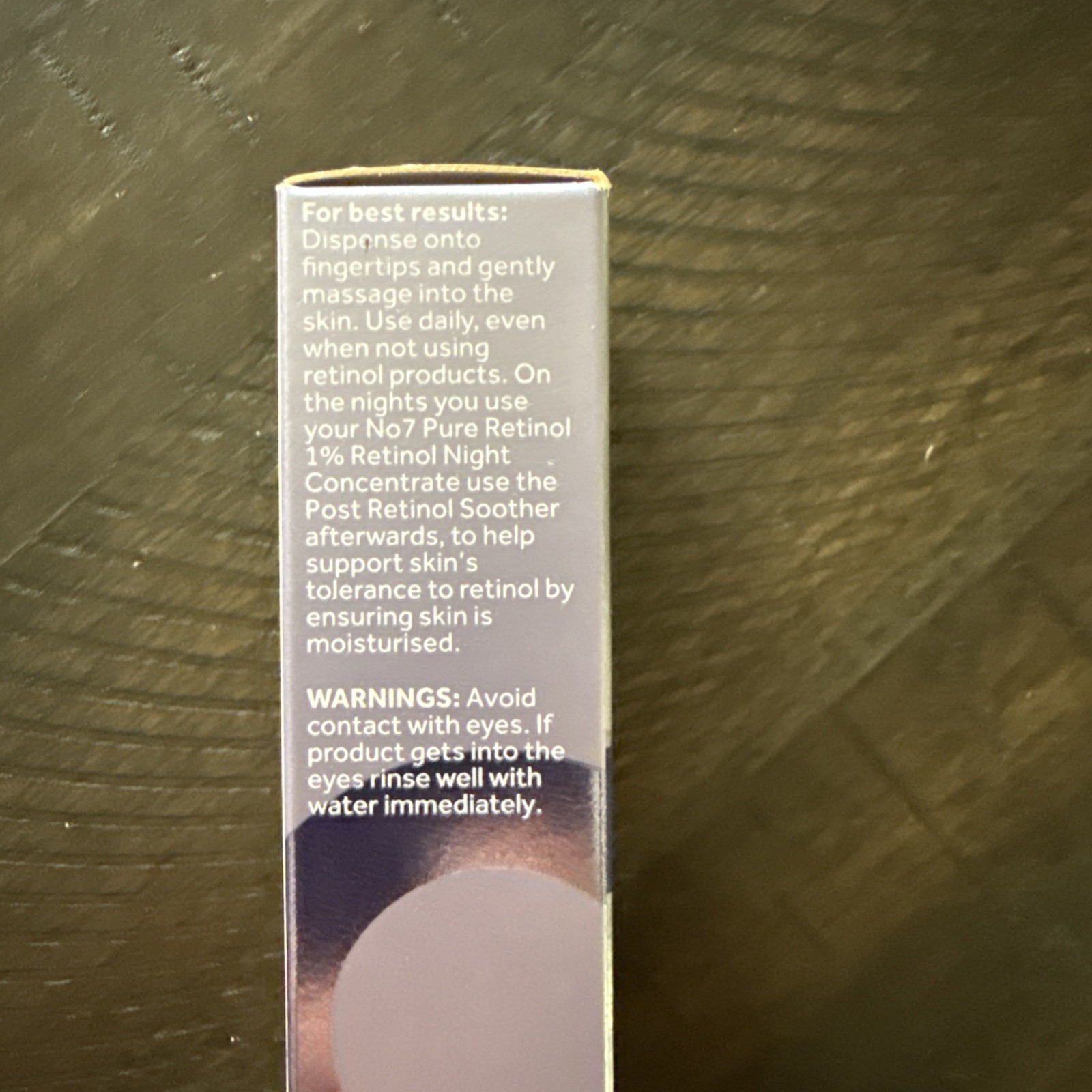 No7 Pure Retinol Post Retinol Soother Frag- Free, 1.69 fl. oz. – New – Free S&H