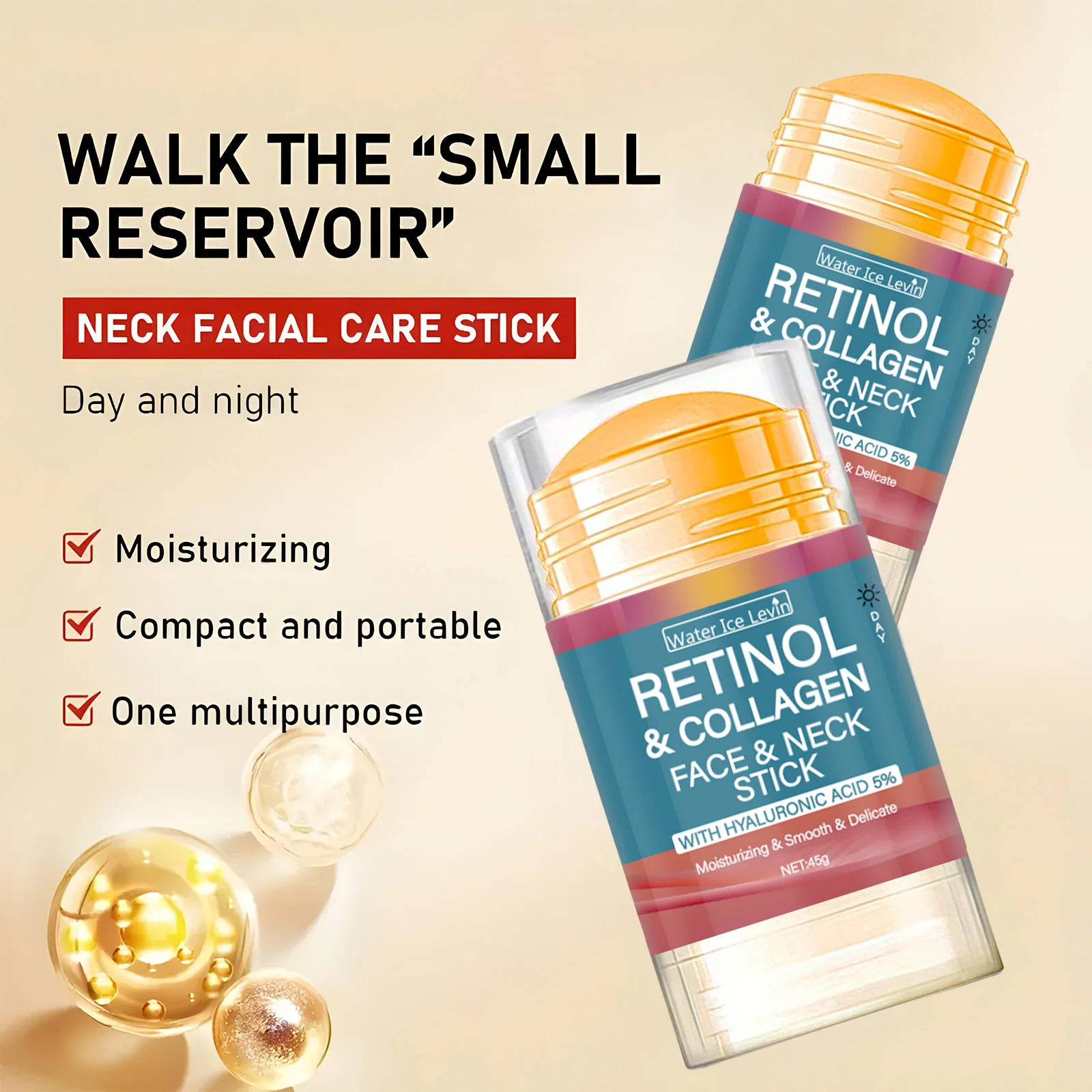Retinol Anti Aging Lifting Firming Cream Stick Collagen Moisturizing Whitening
