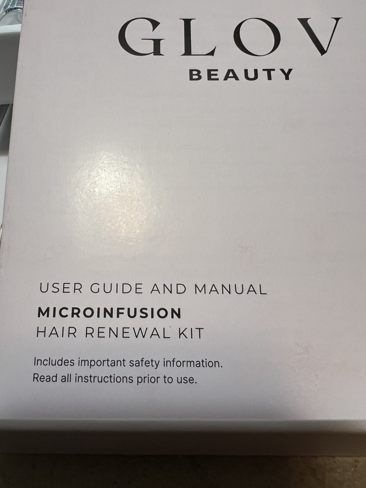 Glov Beauty Anti Aging Microinfusion System-New Sealed