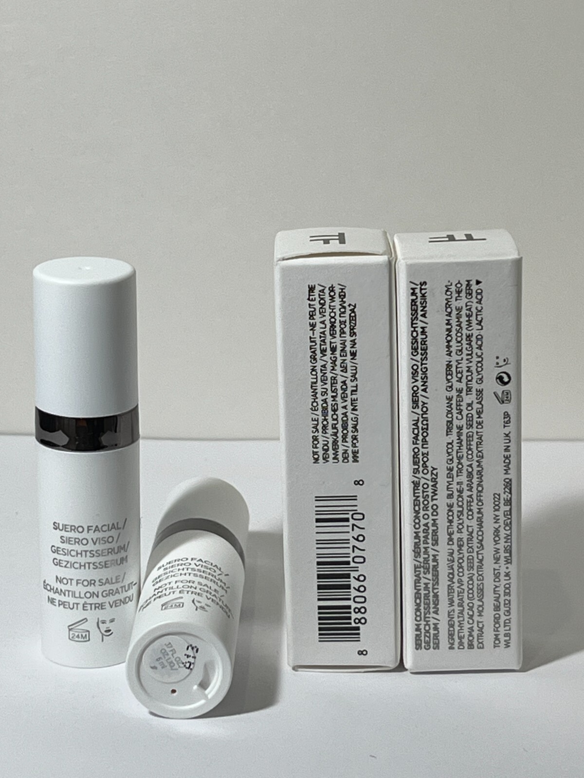 2 x Tom Ford Research Serum Concentrate ~ 0.17oz/5ml Each Mini Size NIB