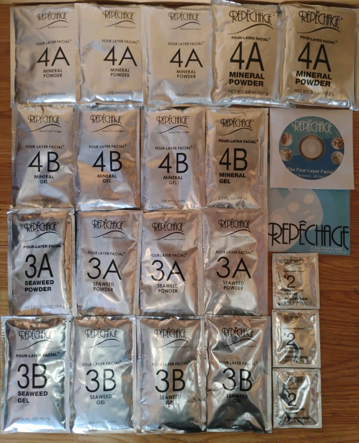 REPECHAGE 4 Layer Facial For Oily/Combination Skin 20 Items PLEASE READ DESCRIPT