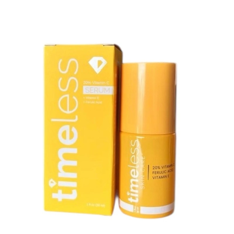 Timeless 20% Vitamin C Face Serum for Brightening, Dark Spot & Blemish, 30ml USA