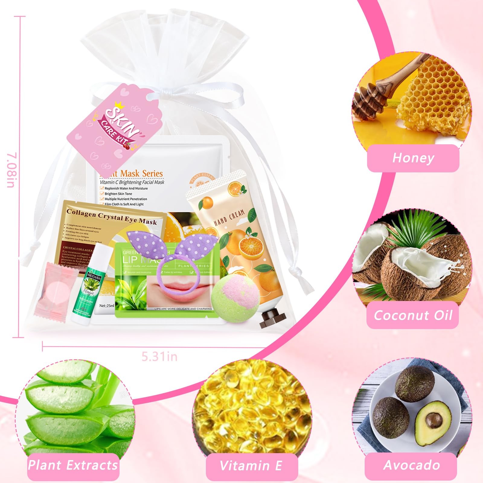 160 PCS Spa Party Supplies for Girls Women, Include Facial Mask, Hand Creams,…