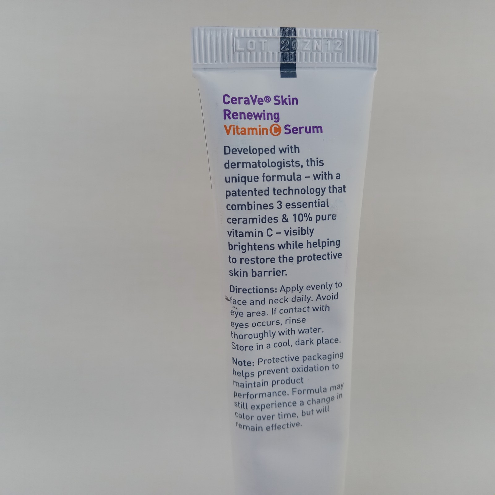 CeraVe Skin Renewing Vitamin C Serum 1 FL OZ (30ml) 10% Pure Vitamin C