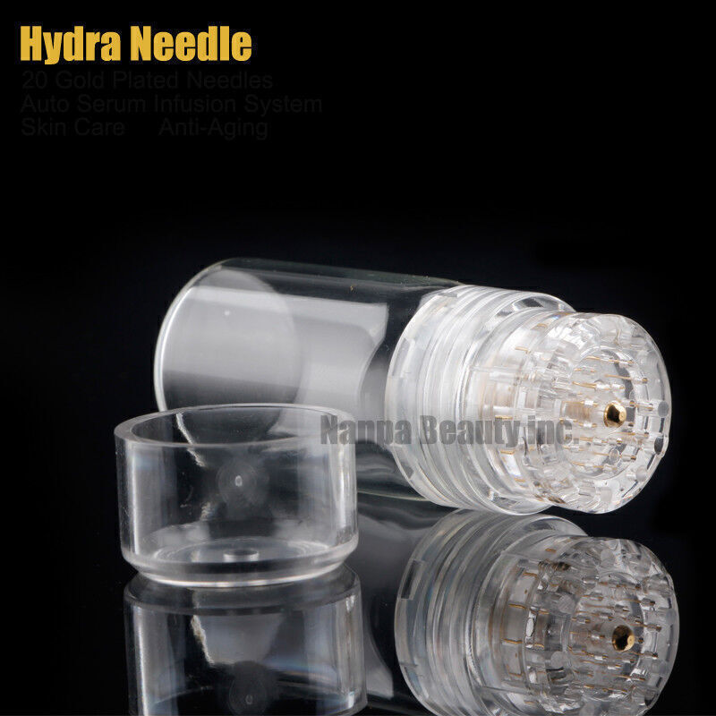 2026 20 Pins Portable Derma Roller With bottle Skin Therapy Anti Acne Scars USA