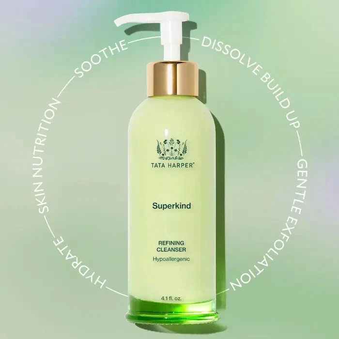 Tata Harper Superkind Brightening Refining Cleanser for Skin Barrier Support
