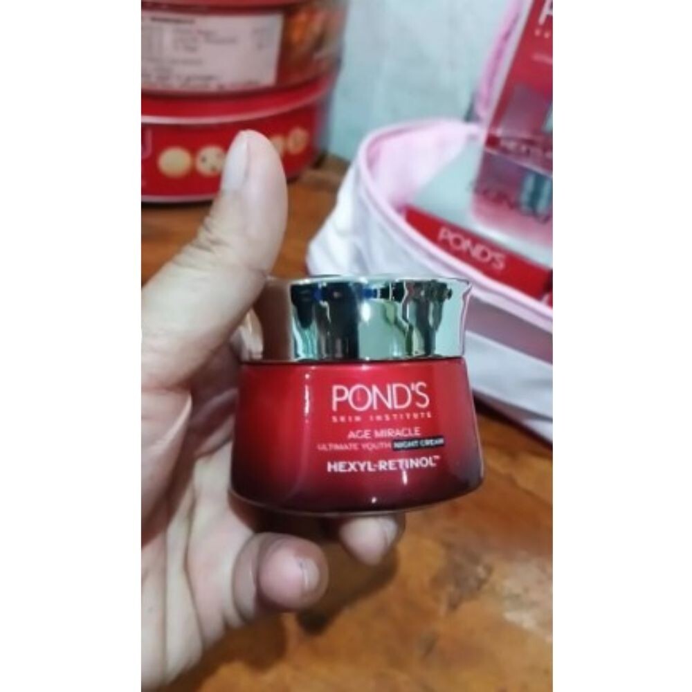 Pond’s Age Miracle Ultimate Cream Serum Set Day Night Hexyl-Retinol.