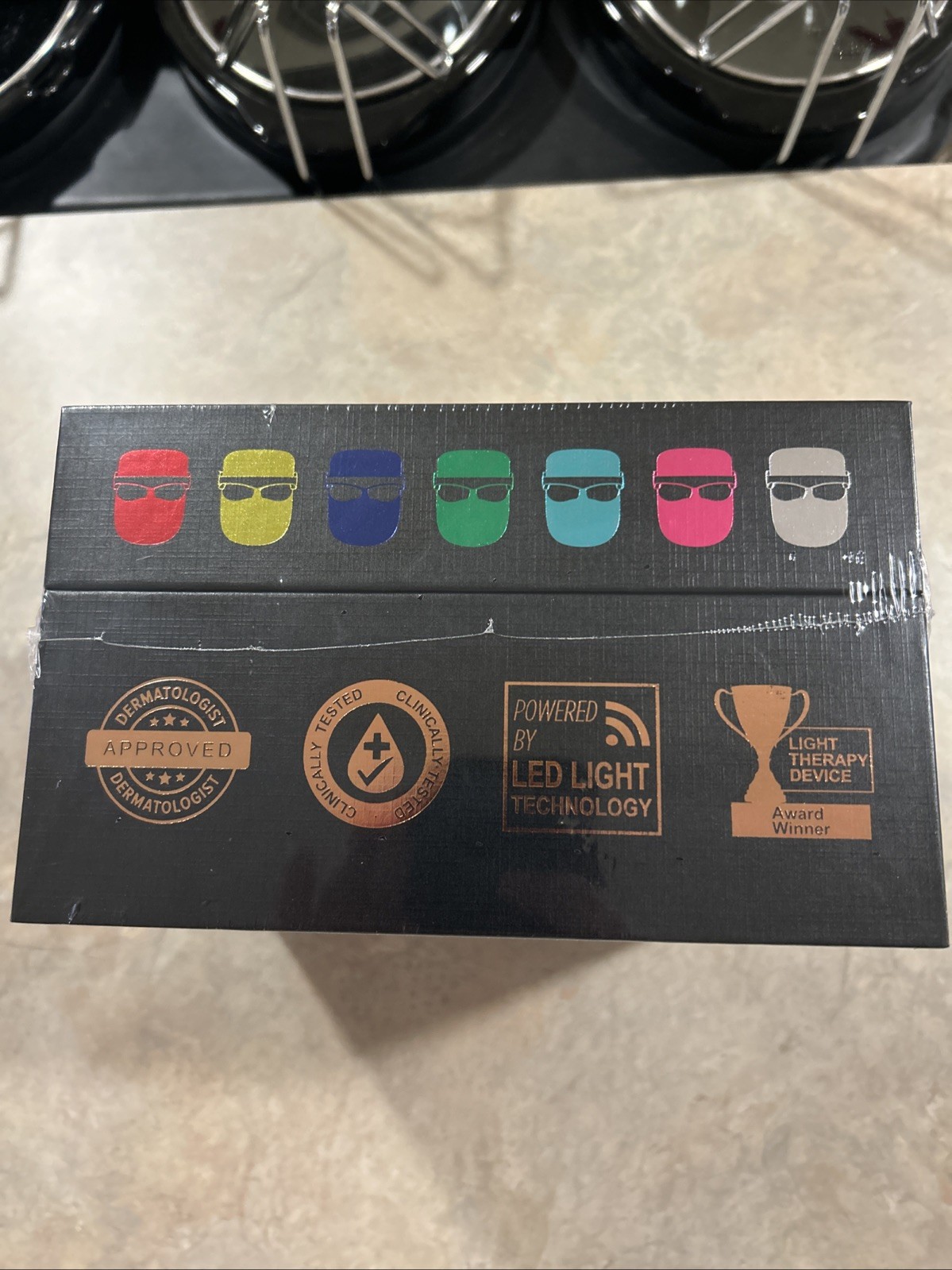 GLO24K – 7 Color LED Beauty Mask – Brand New & Sealed – FAST SHIPPING!
