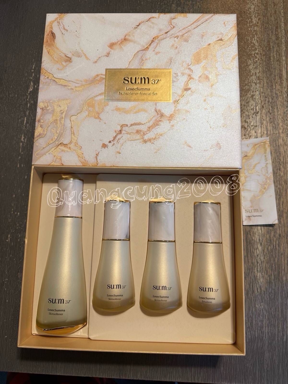 SU:M37 LosecSumma Skin Softener Special Set 150ml + 50ml x 3pcs Anti-Aging SUM37
