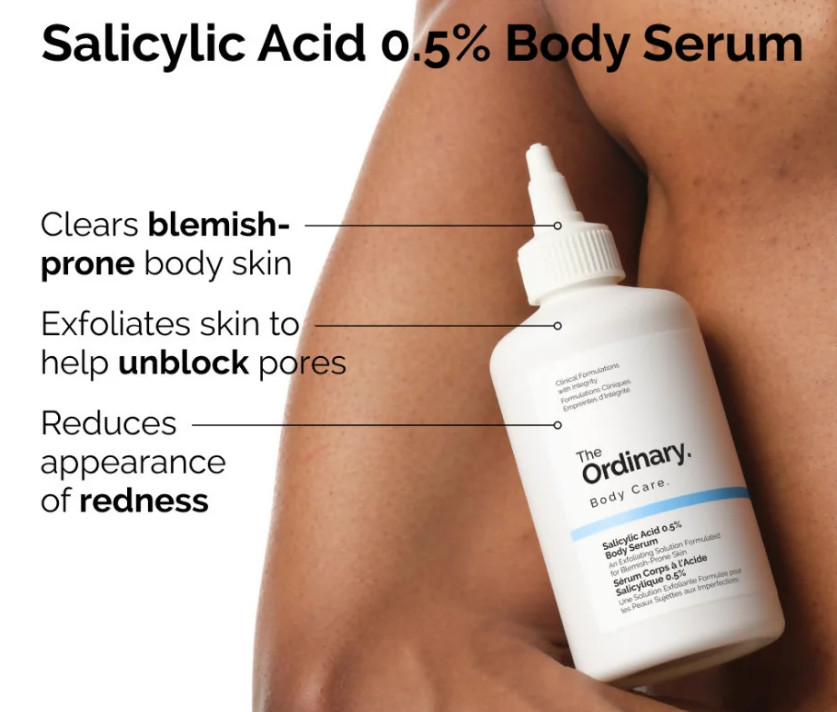 The Ordinary. Salicylic Acid 0.5% Body Serum 8.1oz/240ml New With Box 2x