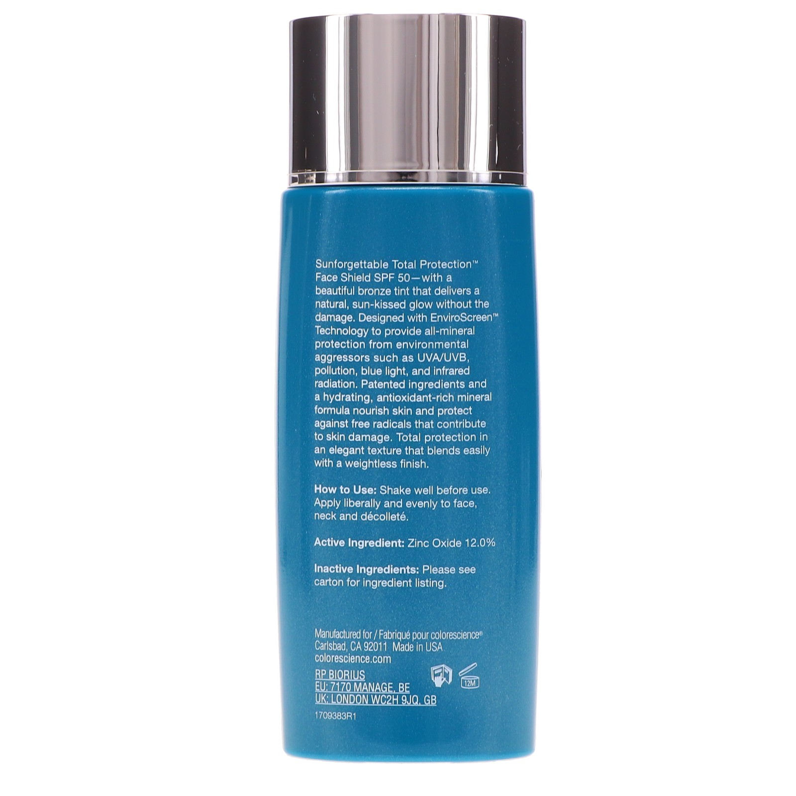 Colorescience Total Protection Face Shield SPF 50 Bronze 1.8 oz