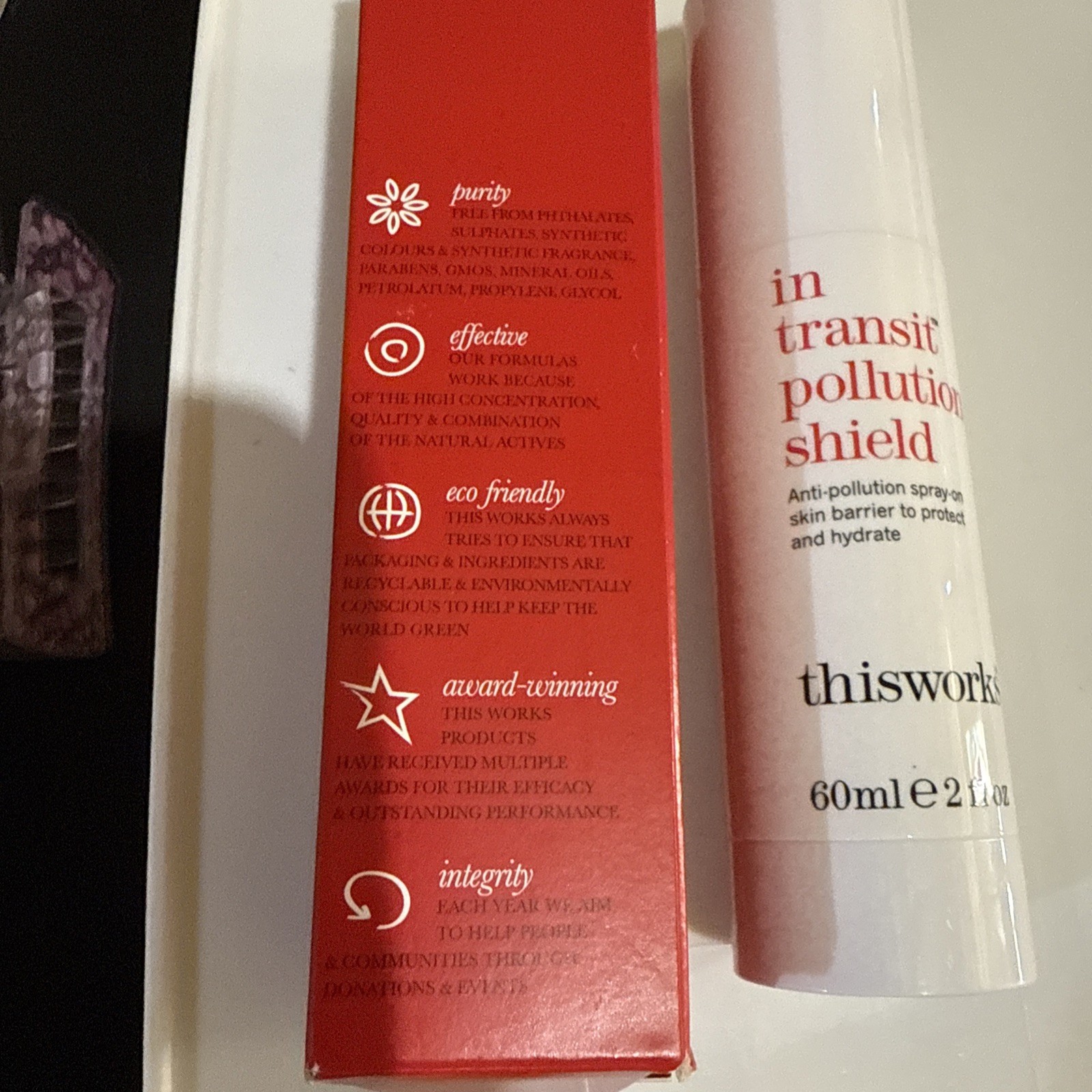 NEW This Works In Transit Pollution Shield 2oz Womens Skincare
