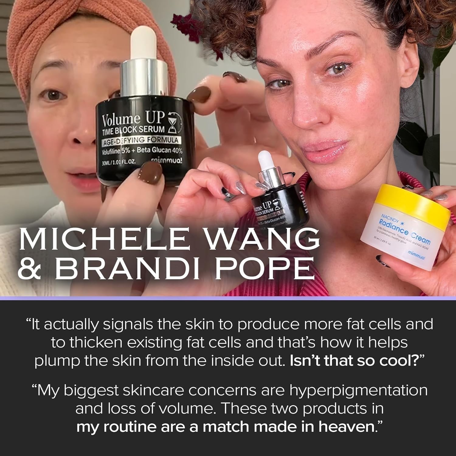 Volume UP Time Block Serum – Anti-Aging Wrinkle Filler, Volufiline + Beta Glucan