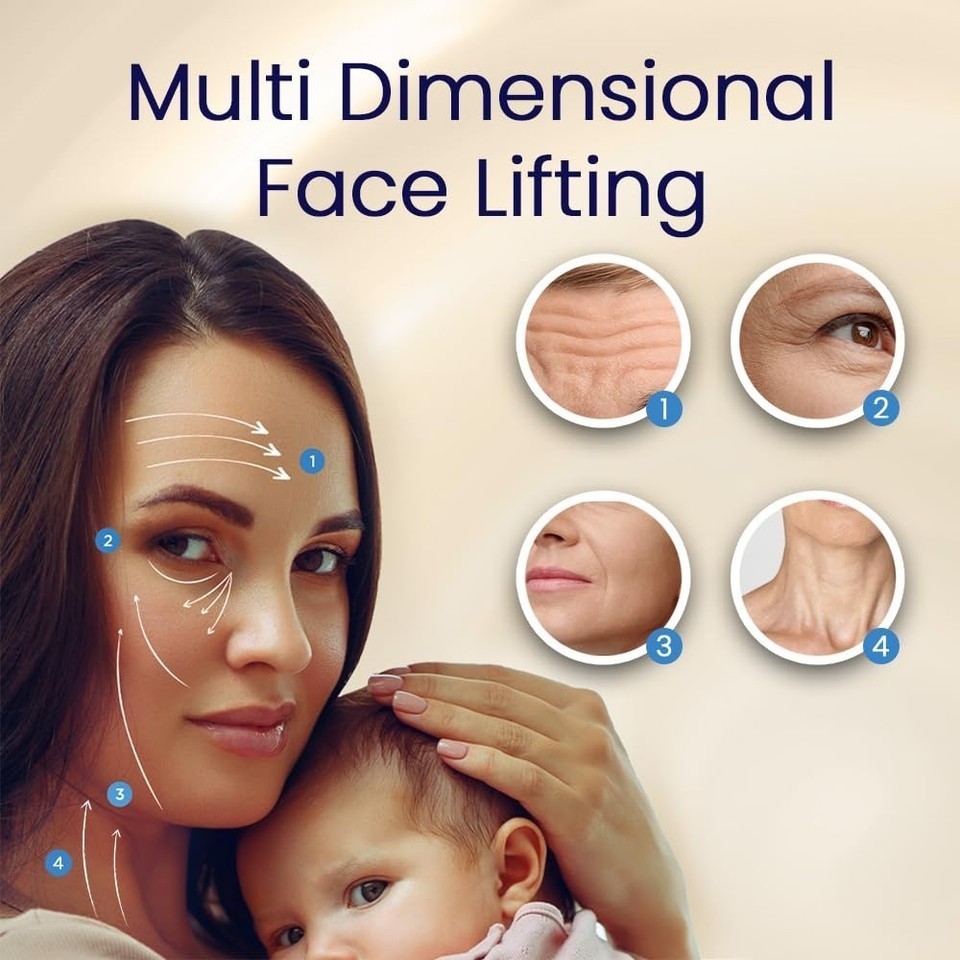 Bio-Essence Bio-Vlift 4V Face Lifting Cream For Anty-Aging All Skin Types 45g
