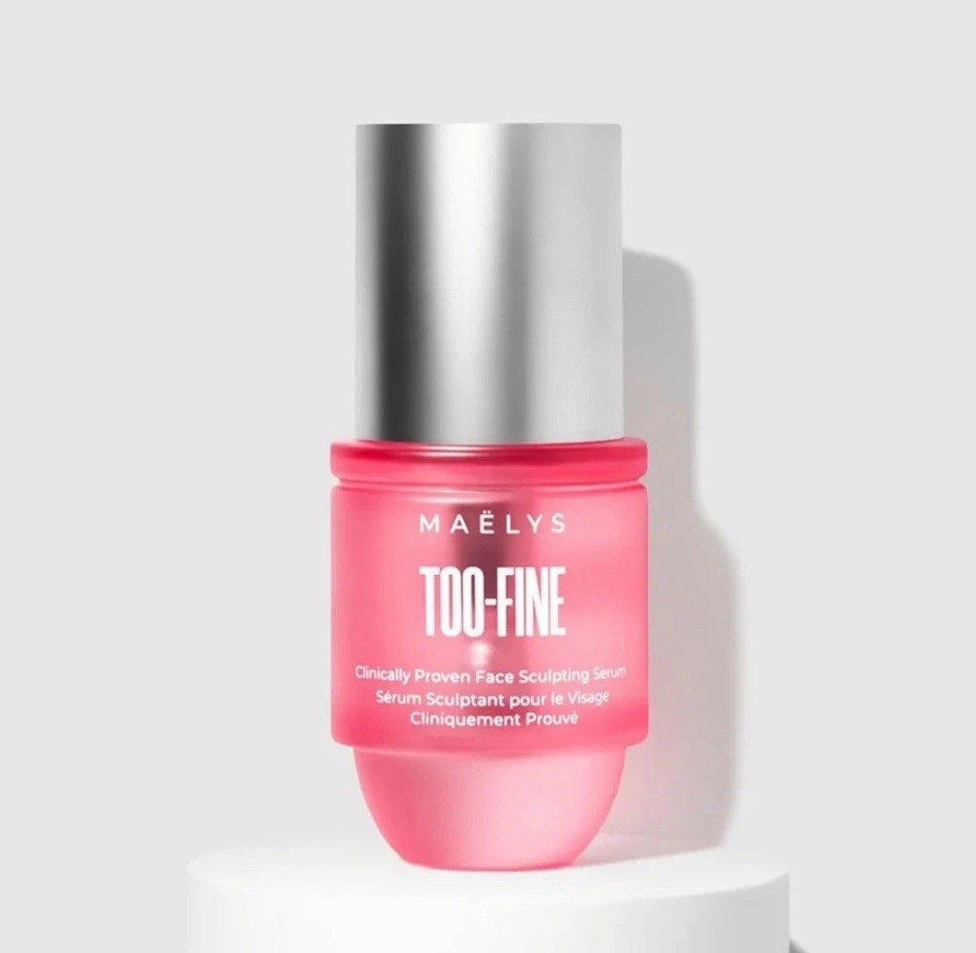 Maelys TOO-FINE Clinically Proven Face Sculpting Serum 15 mL. / 0.5 Fl. Oz NEW