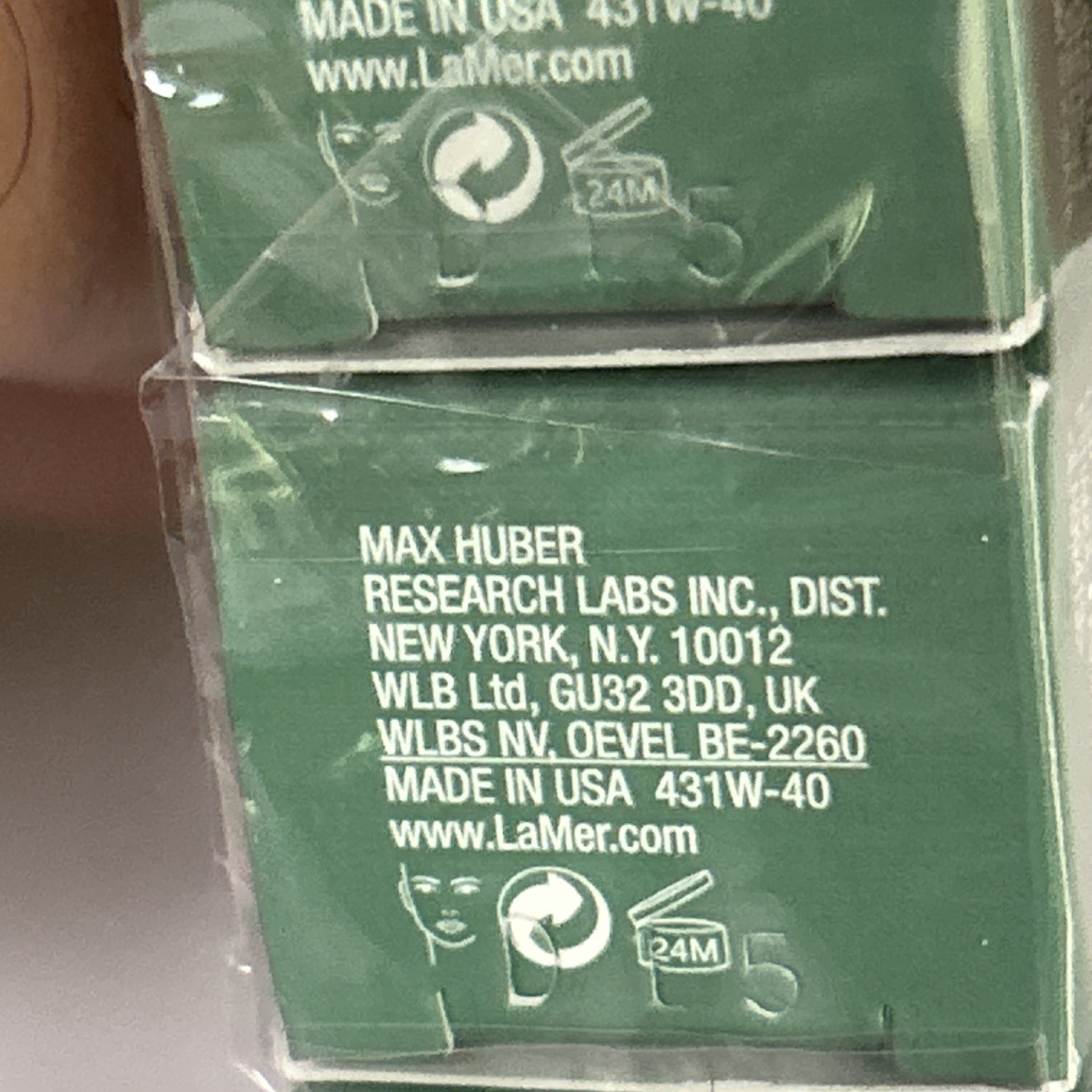 2 X La Mer The Concentrate 0.1 OZ/3 ML New With Sealed Box