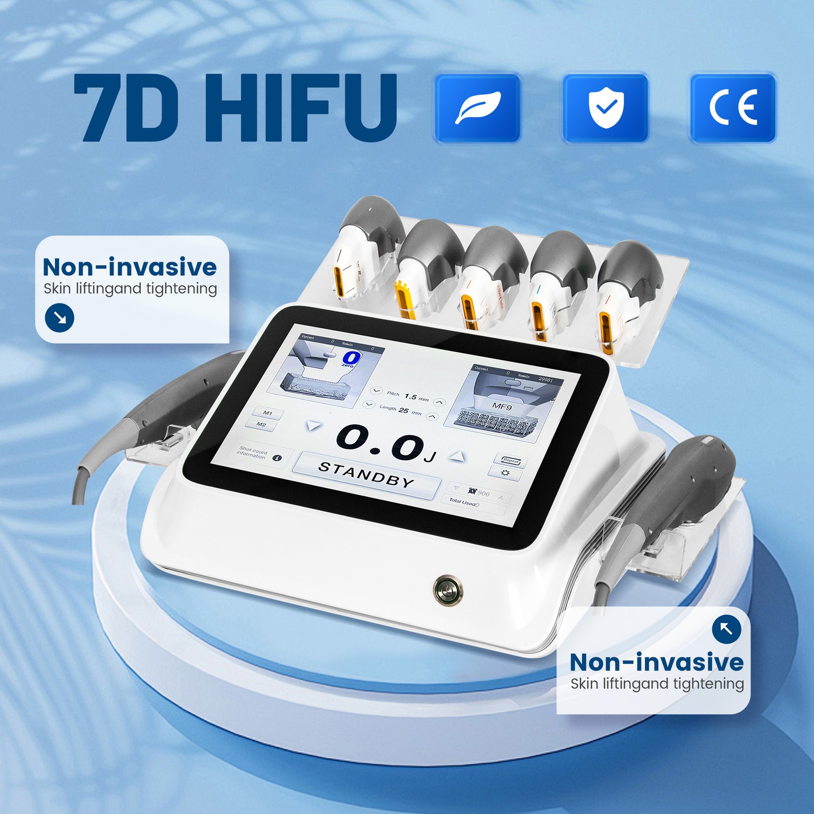Professional 7D Beauty Machine for Facial Anti-Wrinkle Skin Body Firming Machine