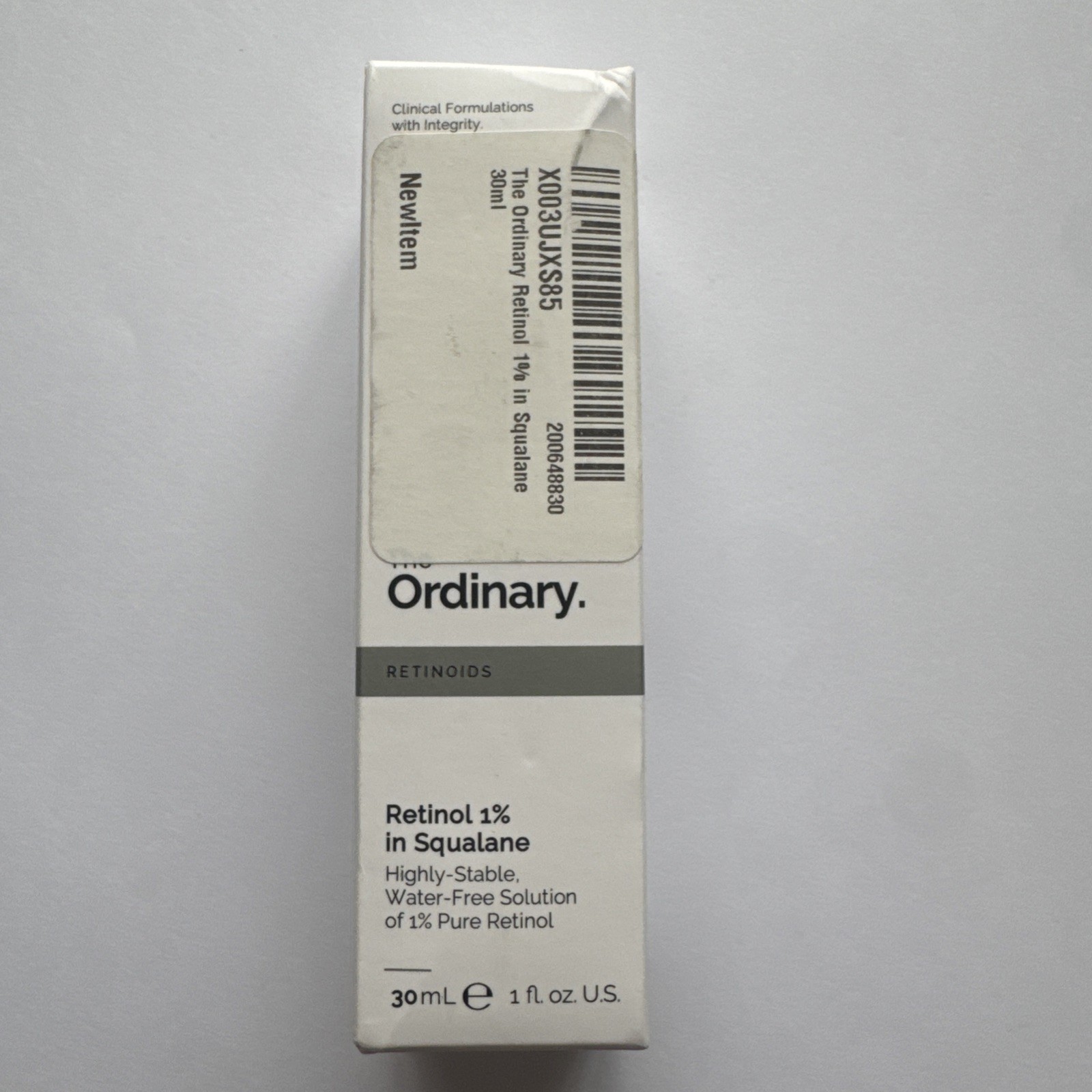 The Ordinary Granactive Retinoid 2% Emulsion for Wrinkles and Uneven Texture