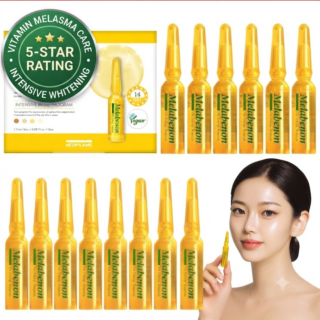 Medipekme Idebenone Vitamin C Ampoule 14ea K-Beauty Brightening Dark Spot Care
