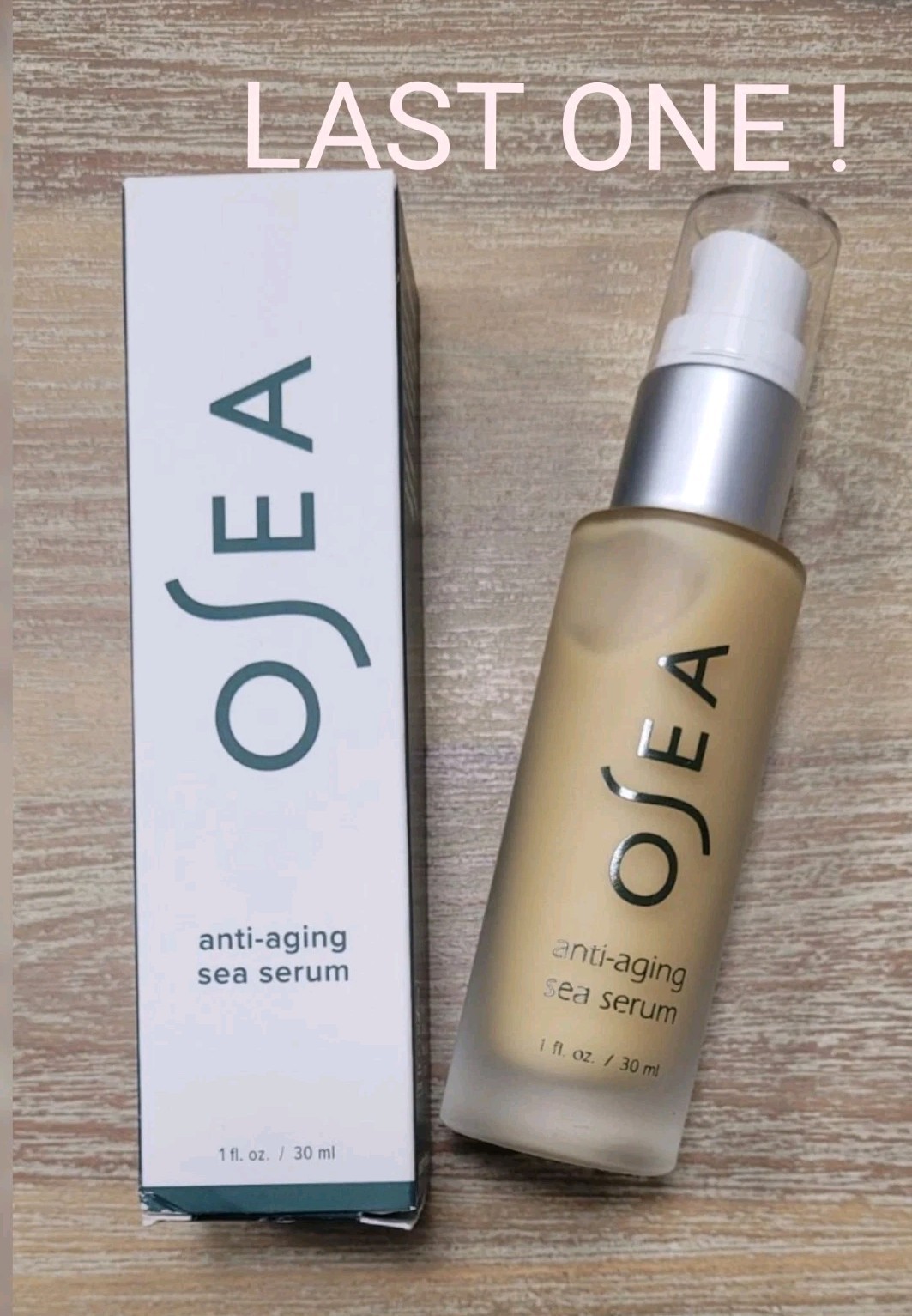 OSEA ANTI-AGING Sea Serum 1 0Z /30ML VEGAN & CRUELTY FREE