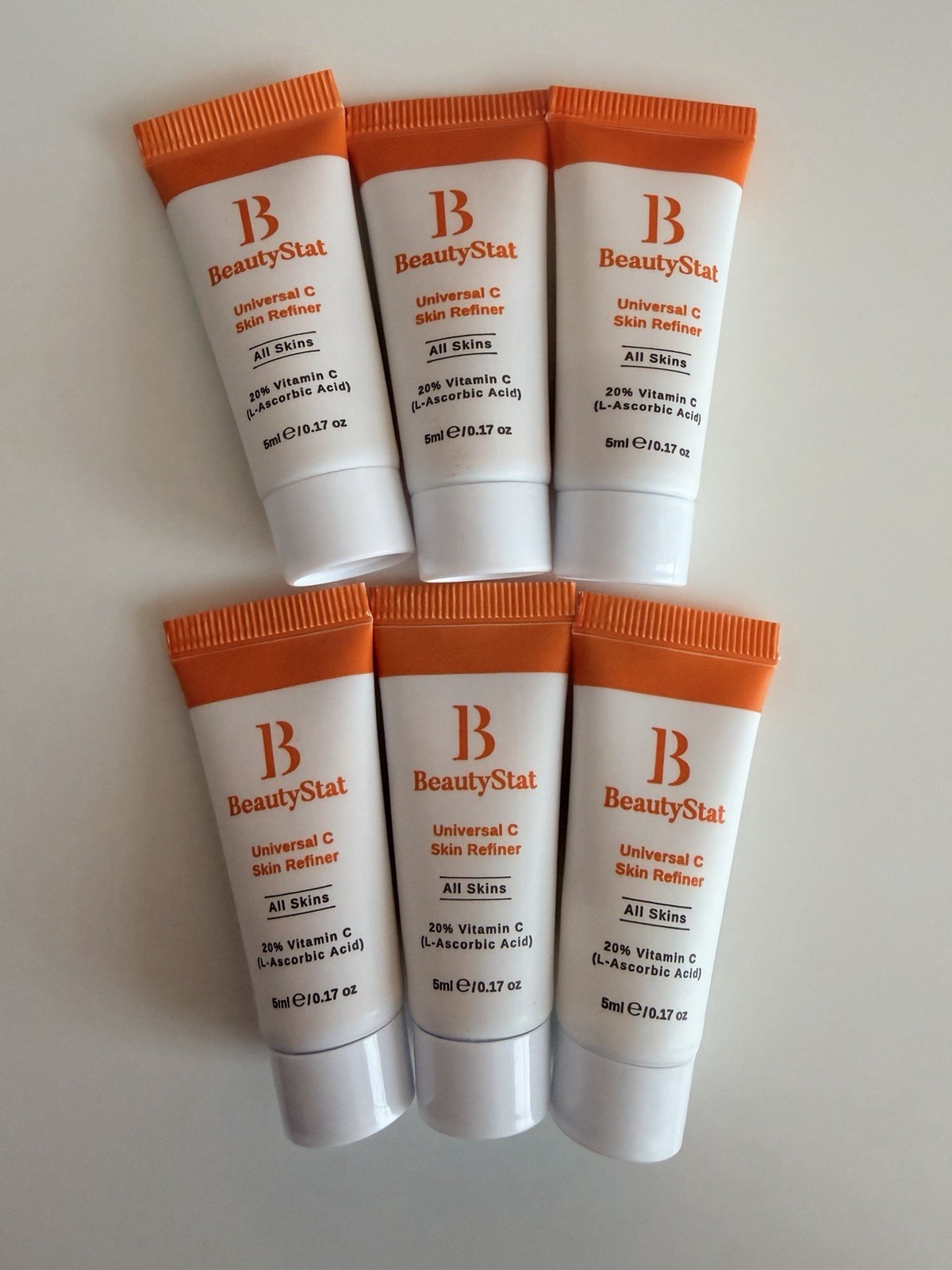 BeautyStat Universal C Skin Refiner Mini 5ml Vitamin C Serum Lot of 6