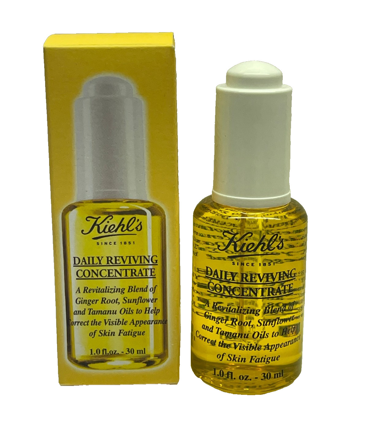 Kiehl’s Daily Reviving Concentrate Face Oil 1.0oz/30ml New In Box – Discontinued