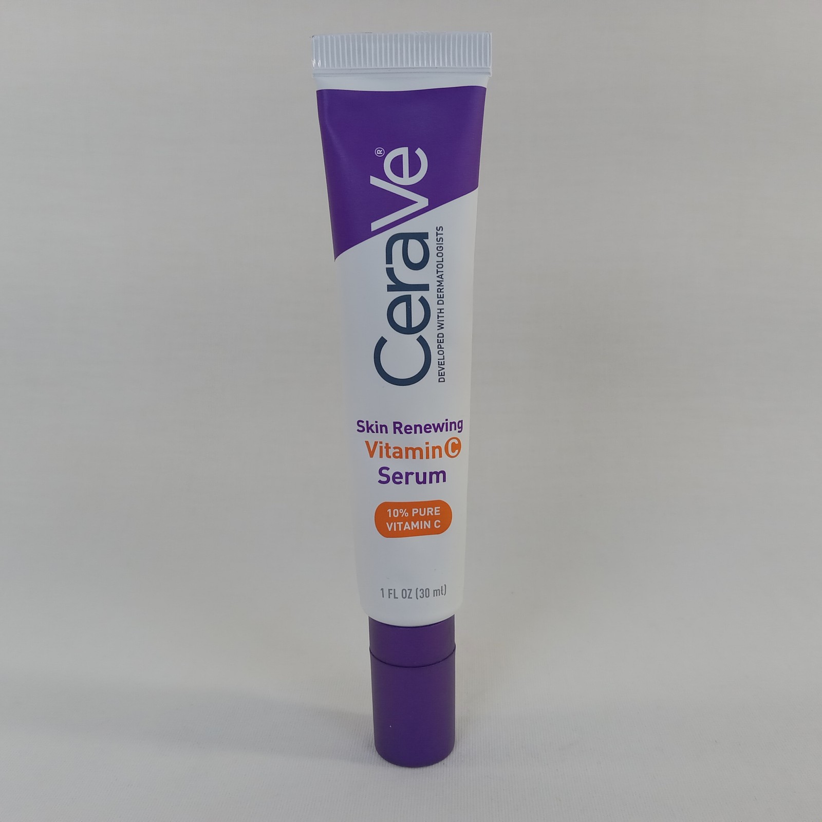 CeraVe Skin Renewing Vitamin C Serum 1 FL OZ (30ml) 10% Pure Vitamin C
