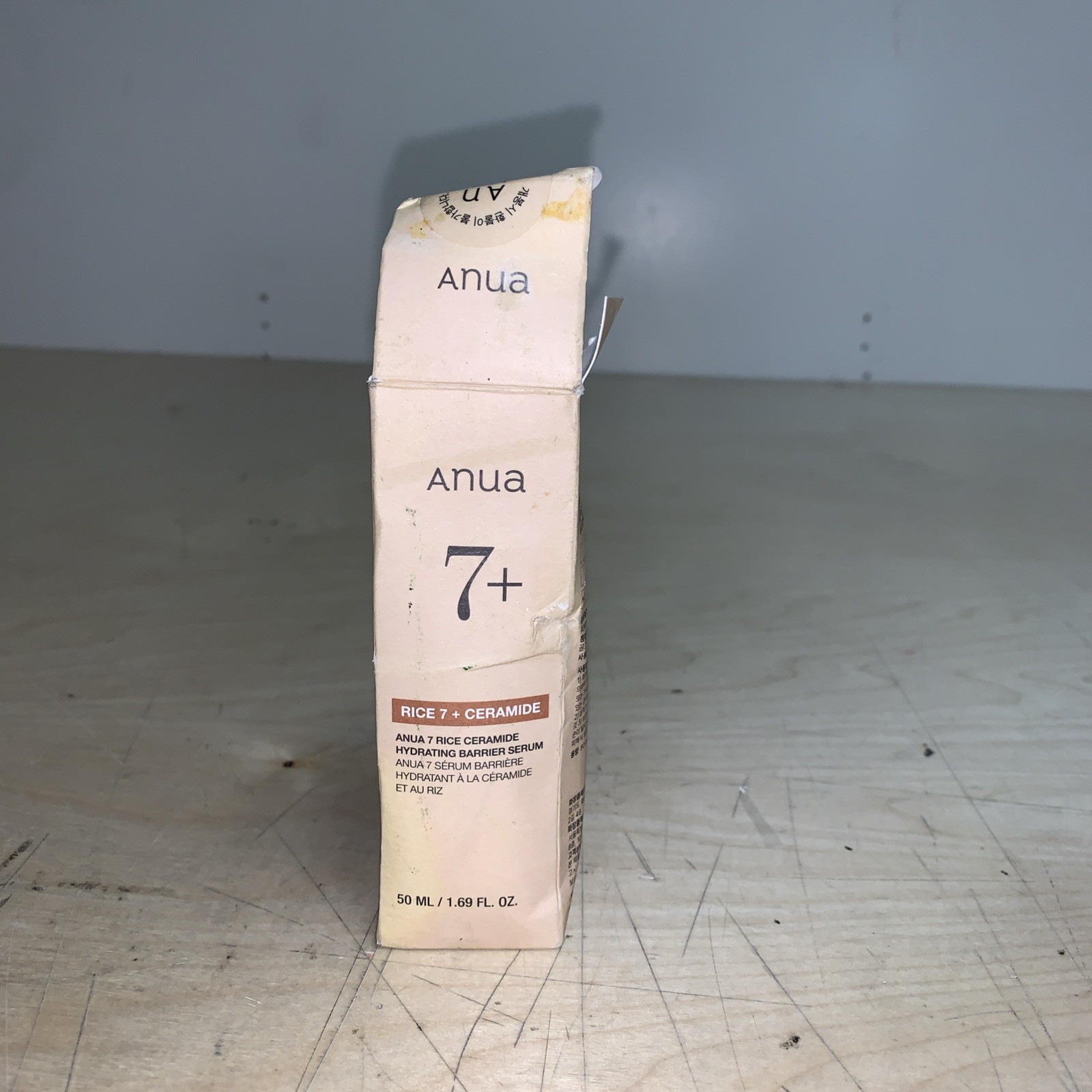 ANUA 7+ Rice Ceramide Hydrating Barrier Serum 50mL.. Exp 2028/04/07