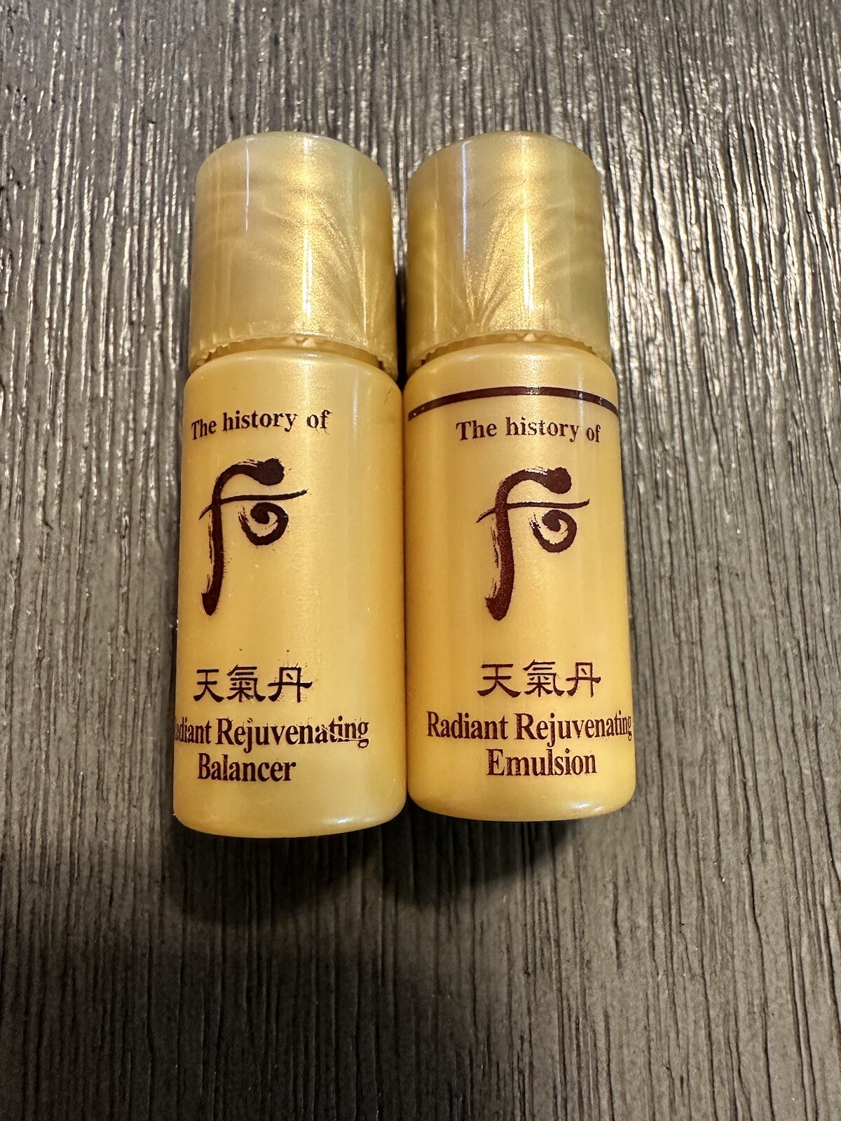 The history of Whoo Radiant Rejuvenating Balancer (48pcs) + Emulsion (48pcs)