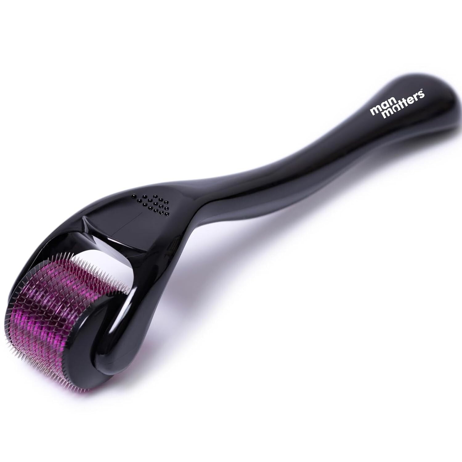 Man Matters Derma Roller with 540 Titanium Alloy Micro Needles 0.5 mm Hair grows