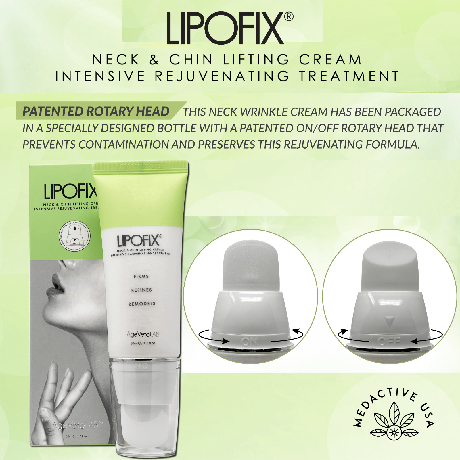 Advanced Tightening Neck Cream For Lift Sagging Skin Anti-Aging Rejuvenation